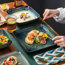 Service de table en céramique brésilienne de 16 pièces