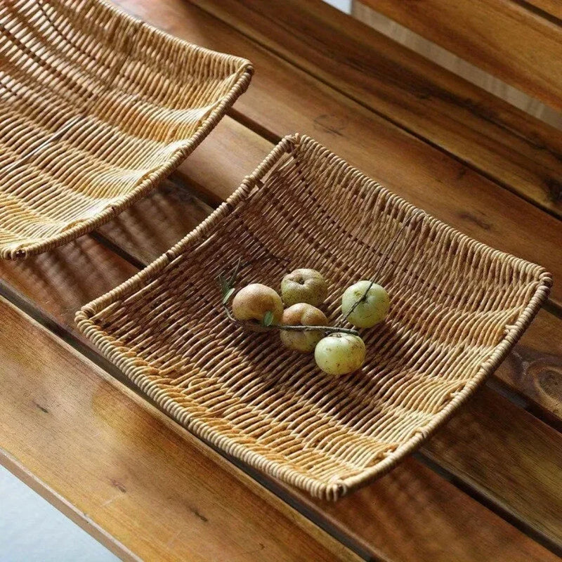 Panier en osier pour le rangement