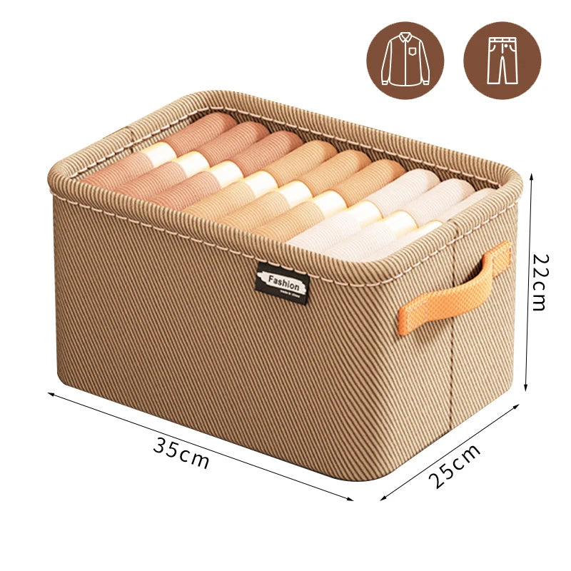 Panier organisateur de vêtements