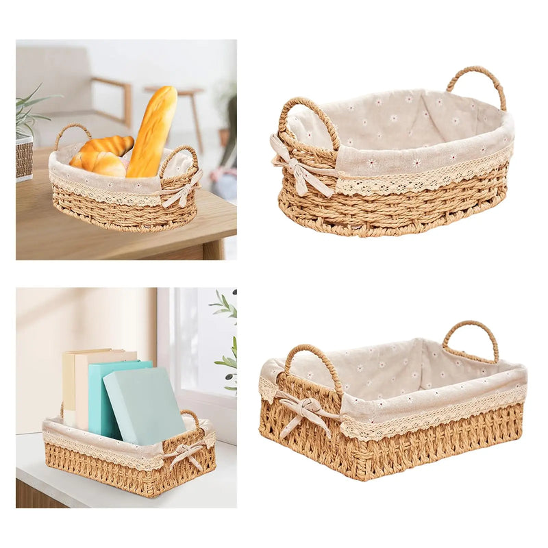 Paniers de rangement en tissu