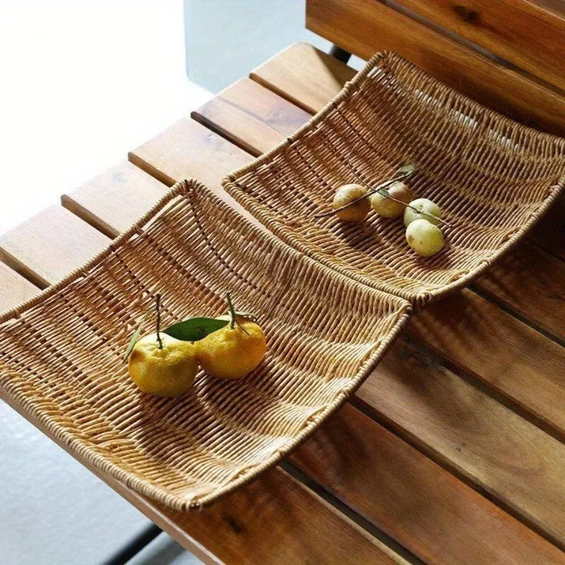 Panier en osier pour le rangement