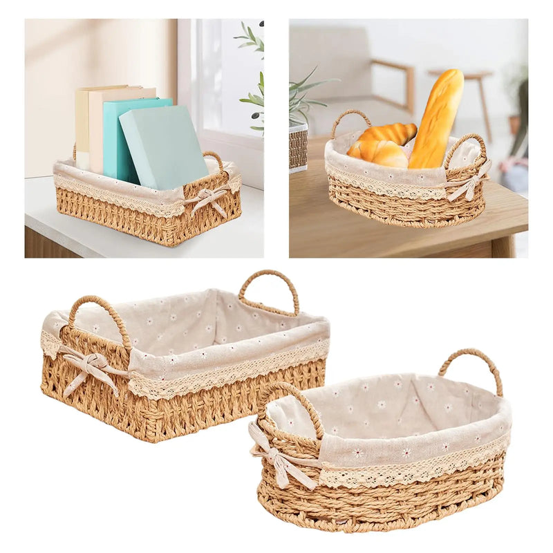 Paniers de rangement en tissu