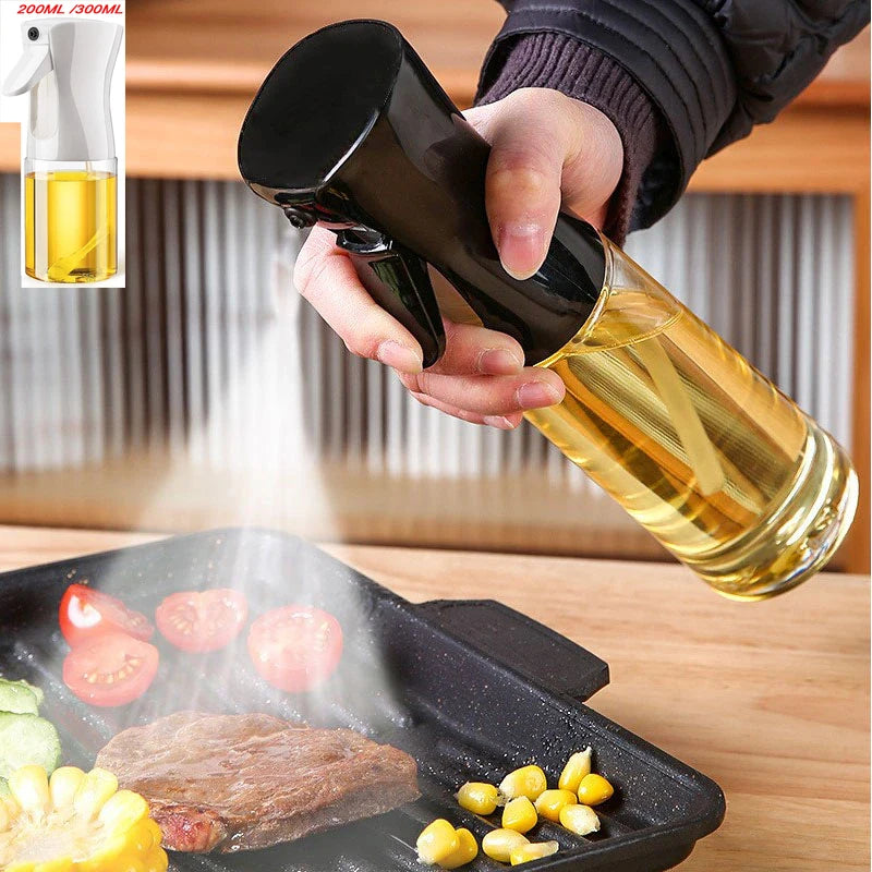 Bouteille de pulvérisation d'huile d'olive pour la cuisine, distributeur de cuisson au barbecue, cuisson au camping, vinaigre africain, soja aiss, pulvérisateur de ce, beaucoup, 200ml, 300ml