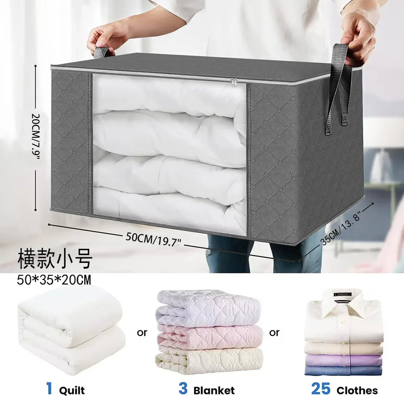 Sac de rangement pour vêtements de grande capacité