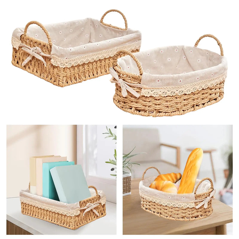 Paniers de rangement en tissu