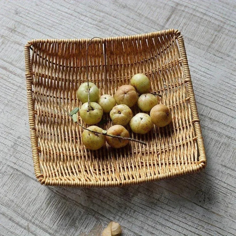 Panier en osier pour le rangement