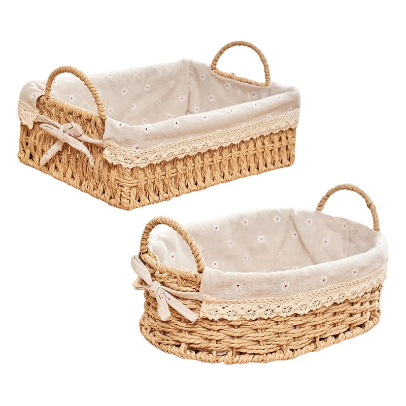 Paniers de rangement en tissu
