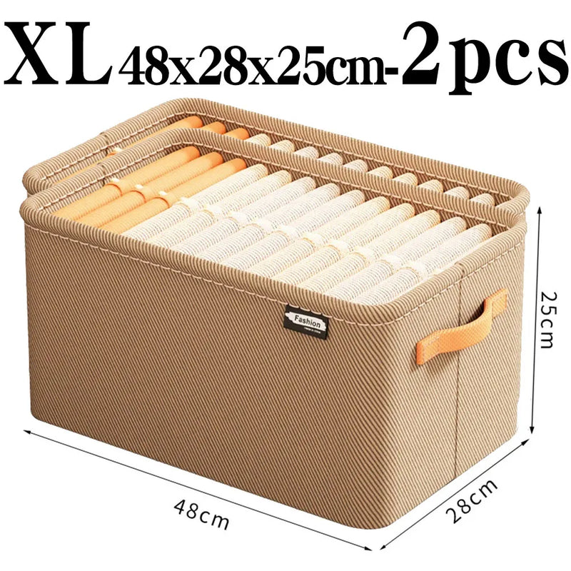 Panier organisateur de vêtements